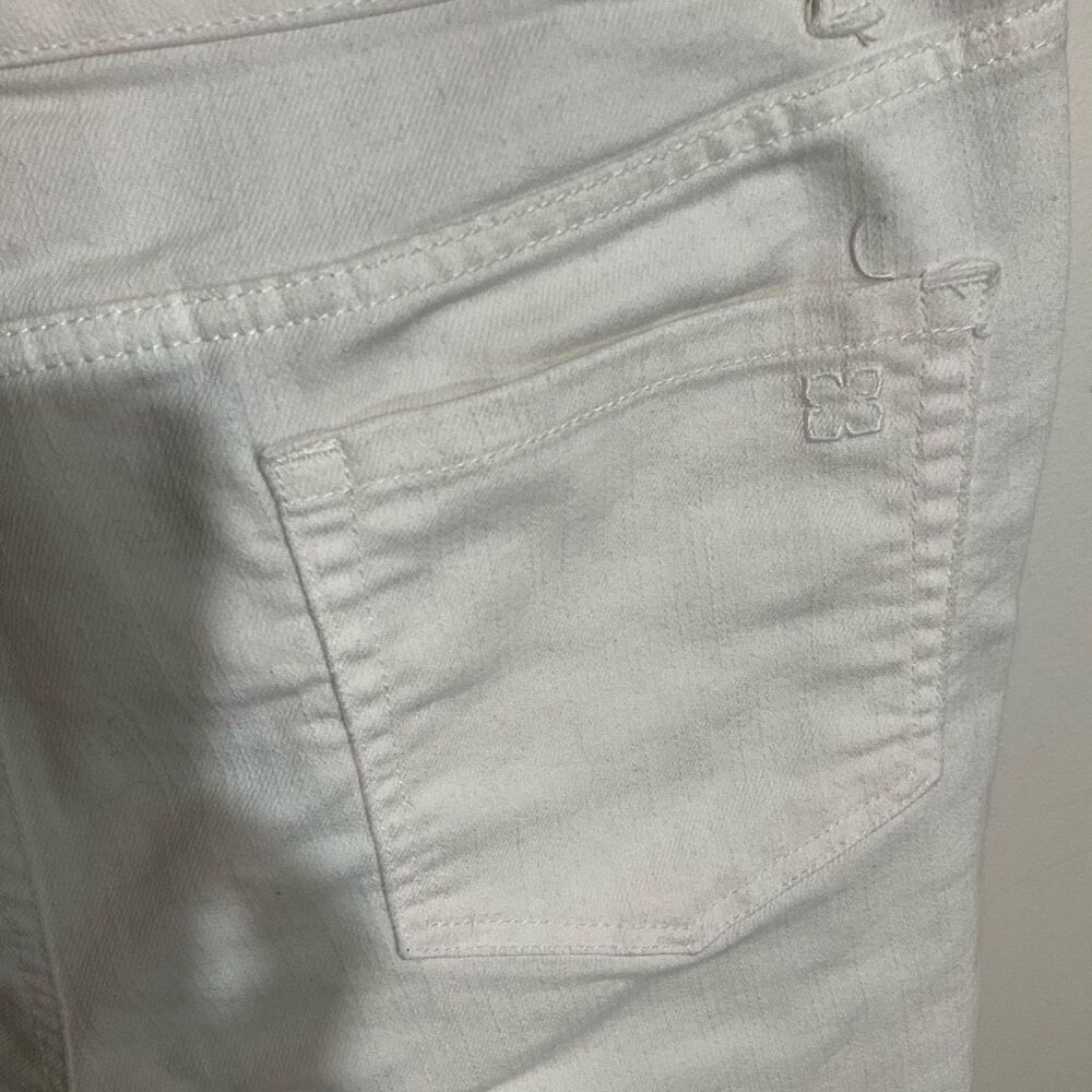 Liz Claiborne white Jackie jeans pants size 14 ￼ - Picture 3 of 5